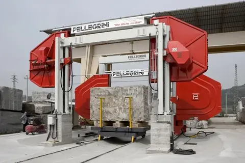 Pellegrini DF Twin Cut Squaring / Trimming Wire Saw product image