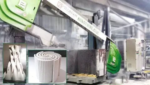 Pellegrini Robot Wire 1600-2600 CNC Monowire Profiling Machine